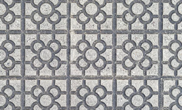 Bilbao Trottoaren Blomma Design Textur Tapet — Stockfoto