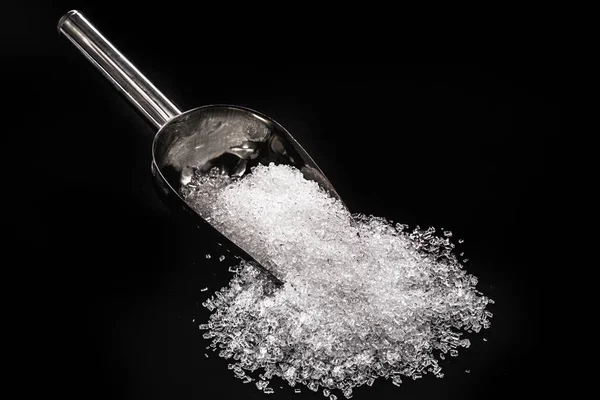 Сульфат Магния Кристаллическое Химическое Соединение Соль Называется Эпсом Соль Лекарственное — стоковое фото