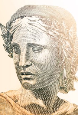 Brezilya ışık saçan, ödeme konsepti, ödül veya ikramiye ile gerçek para banknotu.