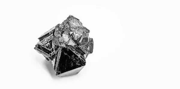 Osmium Fragment Een Metallisch Chemisch Element Behorend Tot Groep Van — Stockfoto