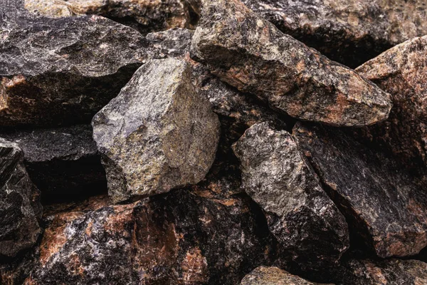 taş, kumtaşı, beton, taş, kireç taşı ya da granit, izole edilmiş siyah zemin