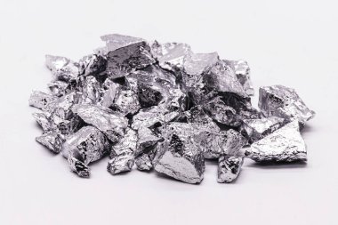 Chromium, a metallic chemical element, is an essential transition metal for the manufacture of stainless steel, or chrome pigments. clipart