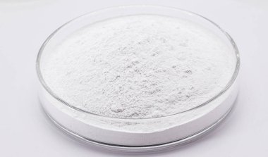 Barium sulfate, a white crystalline solid with the chemical formula BaSO, is used as a contrast agent during x-ray procedures