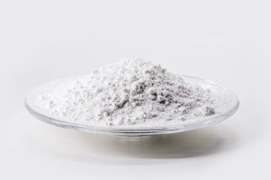 Barium sulfate, a white crystalline solid with the chemical formula BaSO, is used as a contrast agent during x-ray procedures