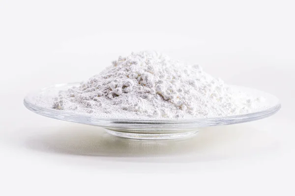 Barium Sulfate White Crystalline Solid Chemical Formula Baso Used Contrast — Stockfoto