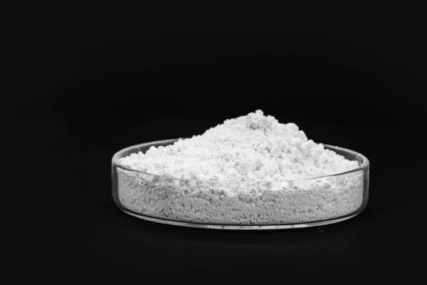 Barium Sulfate White Crystalline Solid Chemical Formula Baso Used Contrast — Foto Stock