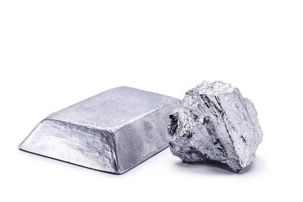 Platinum Ingot Nugget Noble Metal Used Production Catalysts Luxury Jewelry — 스톡 사진