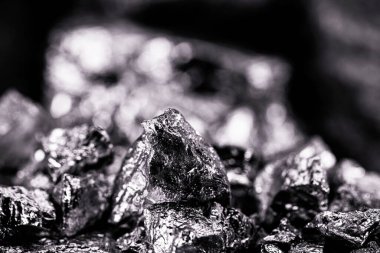 palladium stone, a transition metal used in the production of aerospace equipment, mining concept