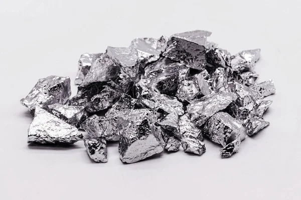 Raw Aluminum High Purity Aluminum Alloy Ore Metal Alloy Extracted — Fotografia de Stock
