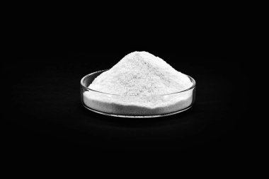 Hidrolize Kolajen Tozu, laboratuarda gıda endüstrisinde kullanılmak üzere ilaç ürünü, izole edilmiş arka plan ve kopyalama alanı