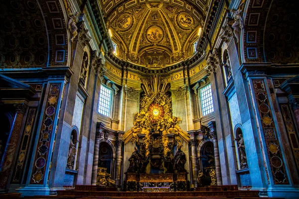 Basilica Saint Peter Vatican City Foto Stock Royalty Free