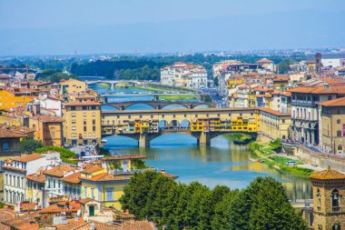 Floransa, Ponte Vecchio ve Arno Nehri, İtalya