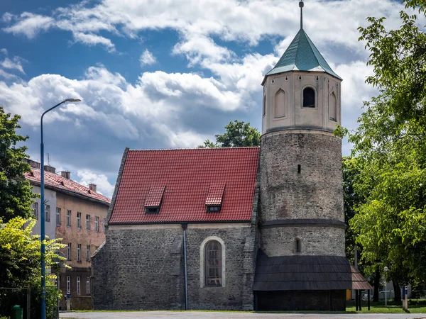Strzelin Πολωνία Αυγούστου 2021 Ροτόντα Του Αγίου Godehard Μια Ρομαντική — Φωτογραφία Αρχείου