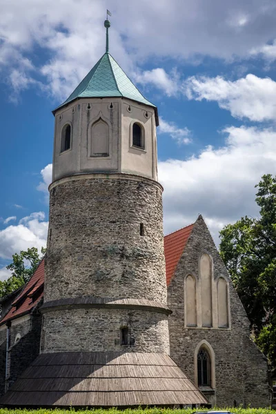 Strzelin Polen August 2021 Die Rotunde Des Heiligen Godehard Eine — Stockfoto