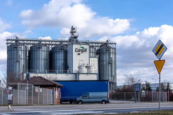 Wroclaw Polsko Února 2022 Cargill Global Food Corporation Factory Building — Stock fotografie