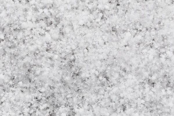 Close-up textura de neve — Fotografia de Stock