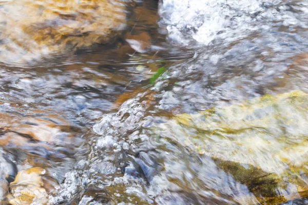 Bir dağ nehrinin taşan seli