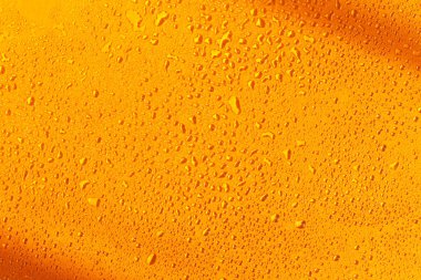 Sonbahar turuncu arka plan damlalar halinde. Gölgeler yan tarafta. Tasarımın için mükemmel çözüm.