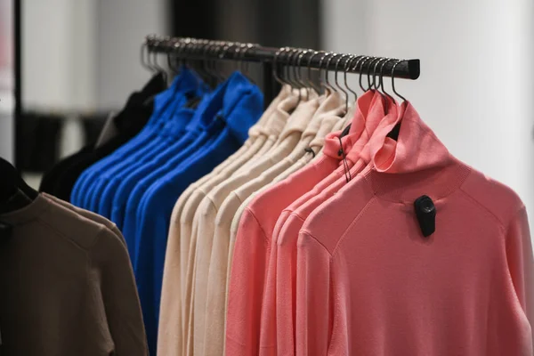 Mužské Oblečení Obchodě Miláně — Stock fotografie