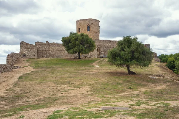 Wachturm Der Burg Jimena Frontera Rande Des Dorfes — Stockfoto