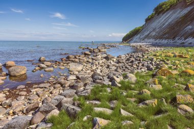 Boulders on the beach at Cape Arkona on the island of Rugen