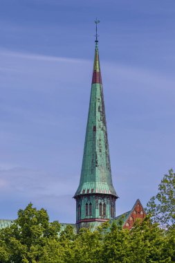 Spire of the Doberan Minster near Rostock