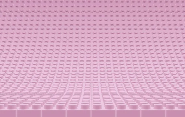 Pembe renk bloğu iç plan 3d oluşturma