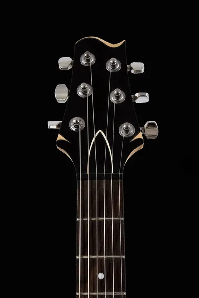 일렉트릭 기타의 일부를 클로즈업 — 스톡 사진
