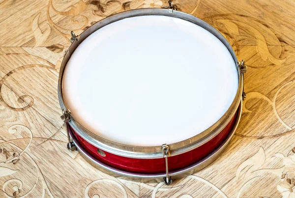 Pioneer Red Snare Drum Close Former Ussr Stock Image