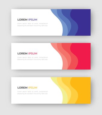 Vektör soyut tasarım afiş web şablonu. Tasarım Sancağı Web Şablonu. Vektör Tasarımı Sancak arkaplanı. vektör illüstrasyonu.