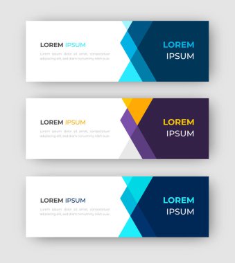 Vektör soyut tasarım afiş web şablonu. Tasarım Sancağı Web Şablonu. Vektör Tasarımı Sancak arkaplanı. vektör illüstrasyonu.