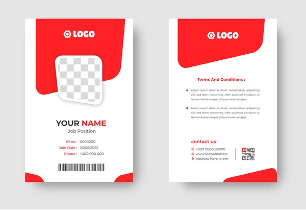 Job Id Card Design
