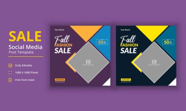 Satış Sosyal Medya Posta Şablonu, Mega Satış Bayrağı, Süper Satış Afişi, Büyük Satış Posteri