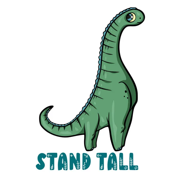 Dinoszaurusz Kézzel rajzolt tipográfia poszter készlet. Fogalmi kézírásos kifejezés kézműves T ing kézzel írott kalligráfia — Stock Vector