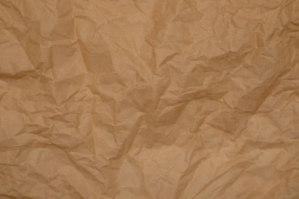 Crumpled Parchment Paper Background Old Paper Baking Paper — 图库照片