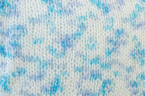 Cotton Knitting Texture Knitting Patterns Facial Loops Background — Stockfoto