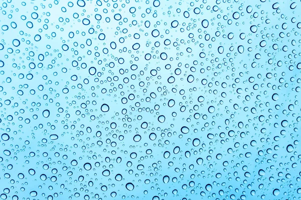 Krople Deszczu Przednią Szybę Samochodu Deszczu Porze Deszczowej Piękna Powierzchnia — Zdjęcie stockowe