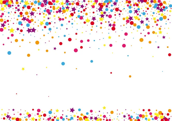 Mavi Festival Yıldız Arkaplanı. Dağılmış Çember Çizimi. Mor Konfeti Kutlama Dekorasyonu. Kutlama Noktası Arkaplanı.