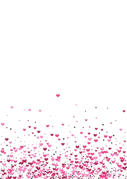 Roze Cover Heart Frame Rose Romance Illustratie Sterrensprong Achtergrond Purple — Stockvector