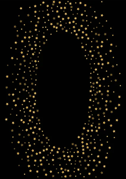 Χρυσό Φόντο Θολούρα Σπίθα Night Star Pattern Κίτρινη Sequin Vector — Διανυσματικό Αρχείο