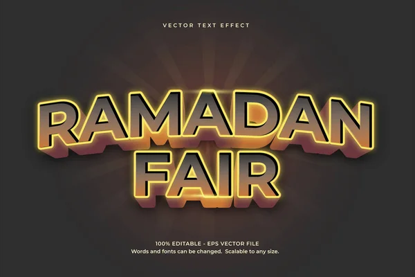 Ramazan Festivali metin efekti