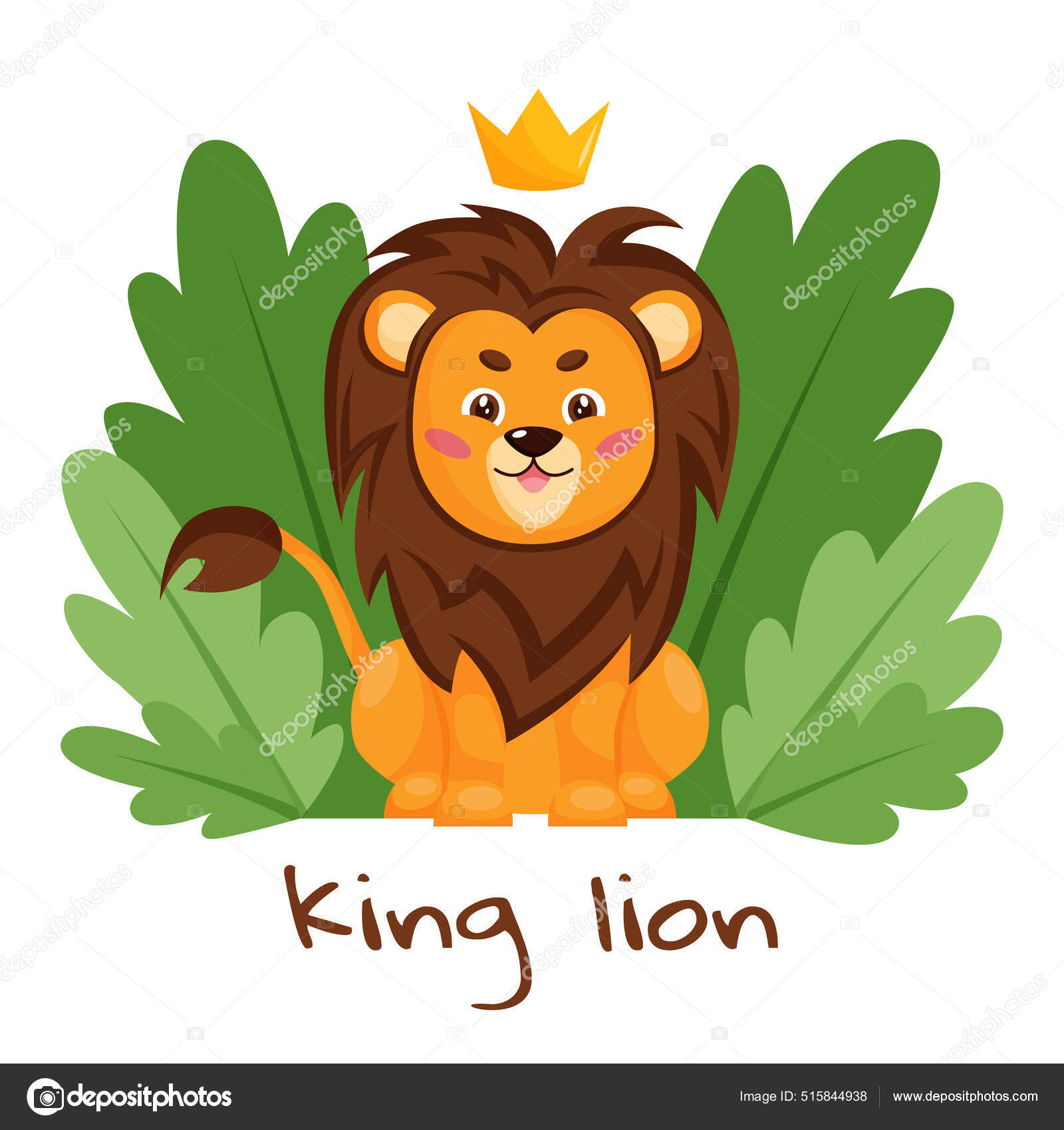 Animal dos quadros dos desenhos animados do leão, árvores da selva, desenhos  animados, flor, molduras png | PNGWing, image size:1600x1700