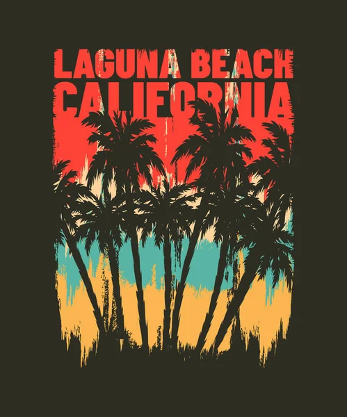 Laguna Beach California Summer tshirt design
