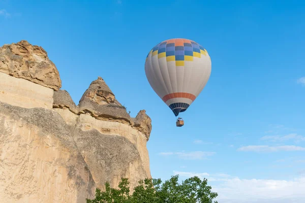 Dolina Pasabag Lub Monks Valley Bajkowe Kominy Balon Ogrzane Powietrze — Zdjęcie stockowe