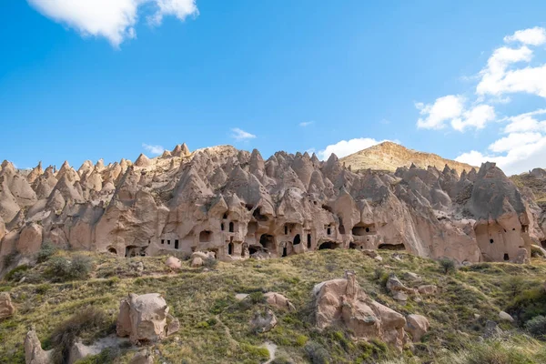 Zelve Open Air Museum Cappadocia Turchia Ottobre 2021 Chiese Case — Foto Stock