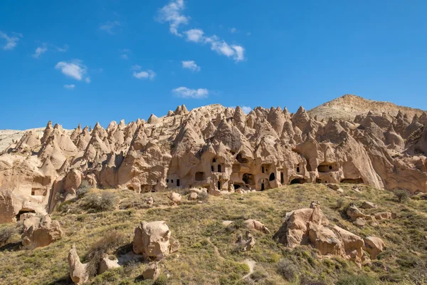 Zelve Open Air Museum Cappadocia Turchia Ottobre 2021 Chiese Case — Foto Stock