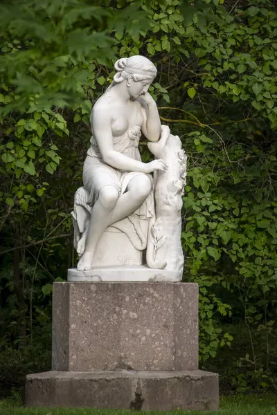 Мраморная Статуя Эрминии Павловске Россия — стоковое фото