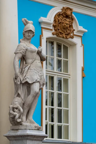 Patung Marble Museum Tsarsoe Selo Saint Petersburg Rusia Stok Gambar