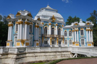 Tsarskoe 'daki Hermitage Sarayı Saint Petersburg, Rusya' daki Selo Müzesi