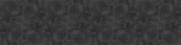 Grunge Mörk Svart Antracit Grå Betong Cementplattor Fyrkantig Mosaik Textur — Stockfoto